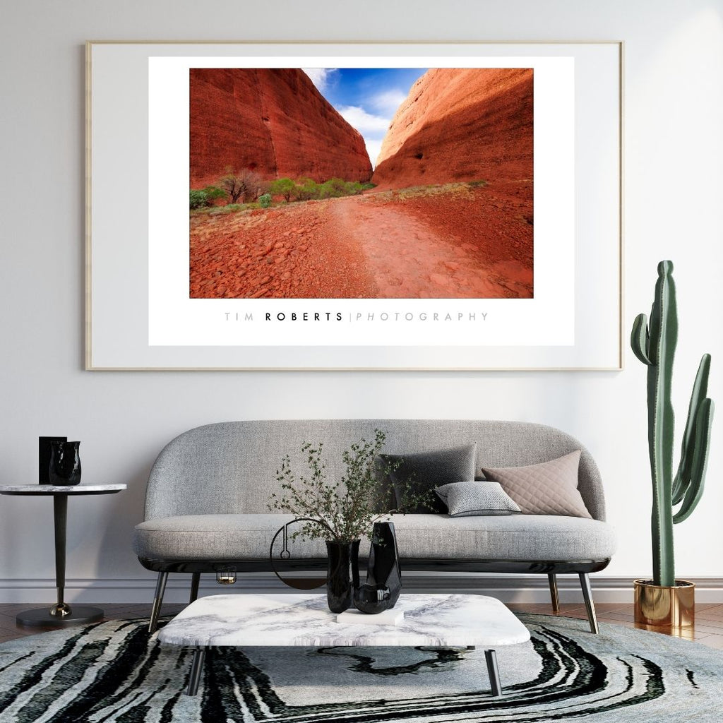The Rock:  Fine Art Poster: Kuta Jata, Northern Territory Landscape - Giclée Print