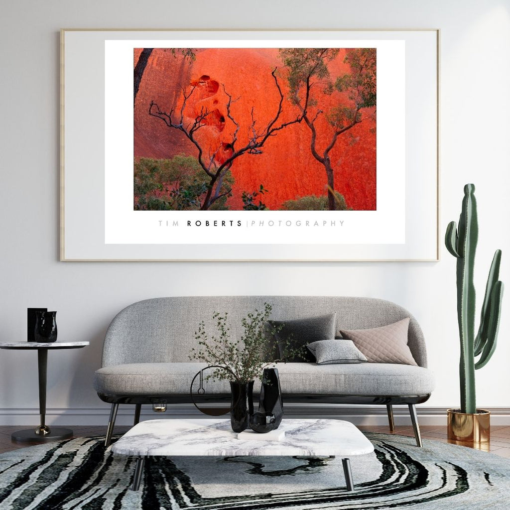 Uluru: The Rock in its abstract glory